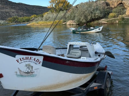 Large high side drift boat