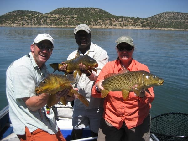 Carp fly fishing